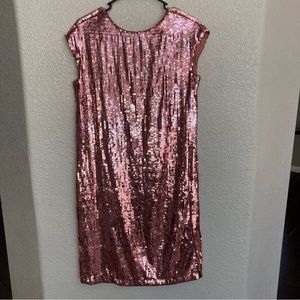 NWT Anthropologie Maeve Kara Pink Sequin Dress XS